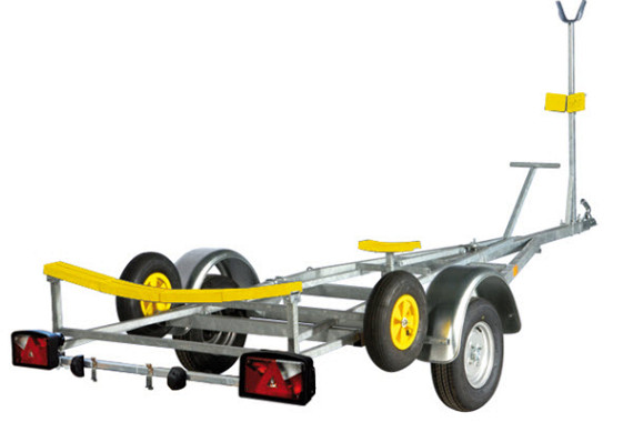 PEGA boottrailer voor open zeilboten