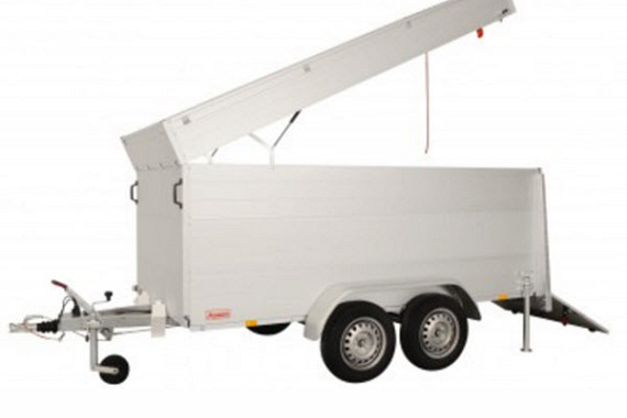 Anssems Bagagewagen GTT1500VT2 geremd  301x126cm/1500kg 