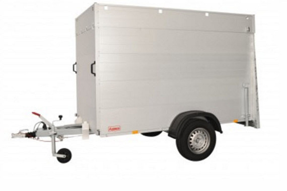 Anssems Bagagewagen GTB1200VT3 geremd  251x126cm/1200kg 