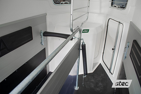 Atec Thensa 2 pds alu 2500 kg met zadelkamer