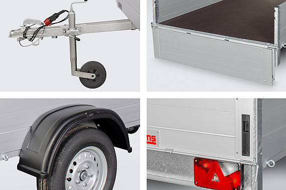 Anssems GT750-O 201x101x30cm / 750kg 