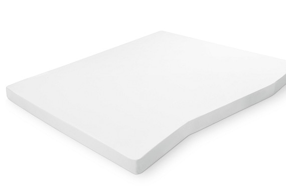 Walra hoeslaken hefbed dwarsbed wit