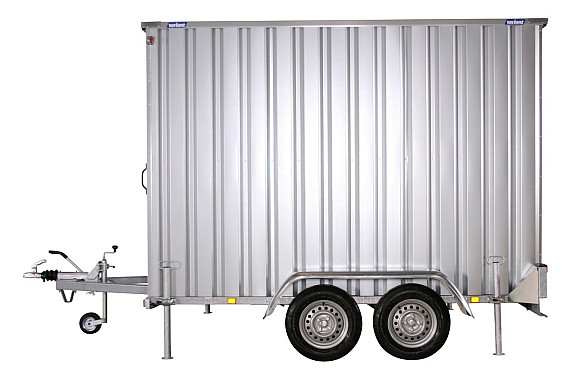 Werkplaats aanhangwagen van Aluminium / 2000kg