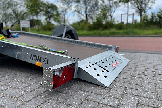 Stema WOM XT 1000kg 251x128cm / Hydraulisch afzinkbaar