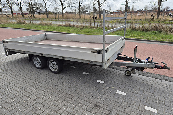 Henra PL35DS Plateauwagen / 3500kg