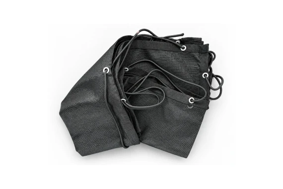 Fijnmazig aanhangwagennet PVC gecoat / 450 x 250