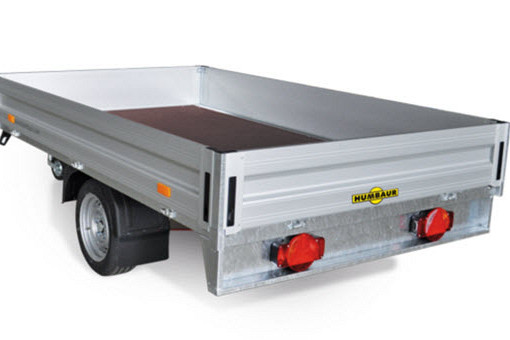 Humbaur HN Alu 1as verlaagde plateauwagen 265x165x30cm/1300/1500kg