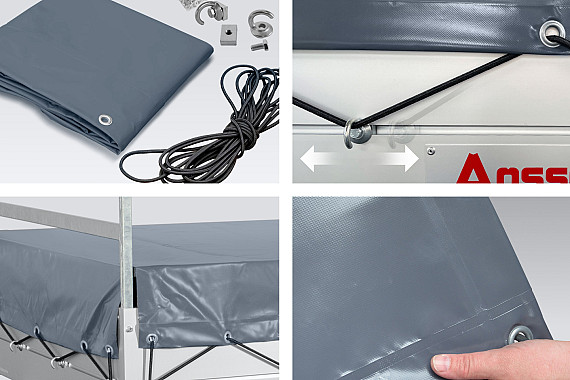 Anssems GT750R 211x126x30cm / 750kg