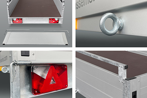 Anssems GT750R 211x126x30cm / 750kg