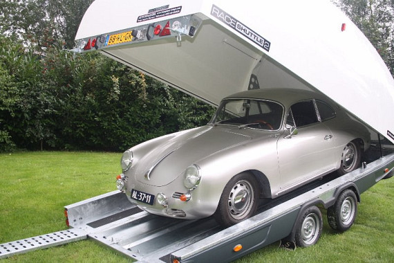 Brian James Race Shuttle 3 2-as laadvloer 4.7 m vast/kantelbaar