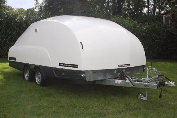 Brian James Race Shuttle 3 2-as laadvloer 4.7 m vast/kantelbaar
