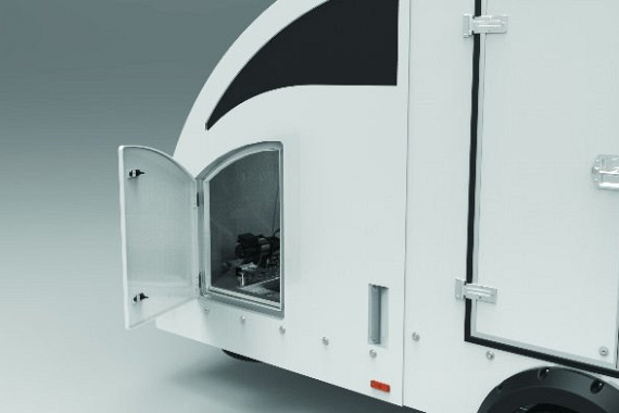 Brian James Race Transp.6 3-as professioneel  kantelbaar