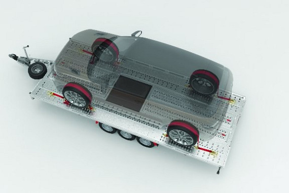 Brian James T-Transporter 2-as/3-as vast/kantelbaar