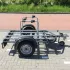 Fietsen aanhanger ongeremd 
