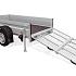 Humbaur HA neerklapbare klep Alu 1as geremd  251x131x35cm 1300kg