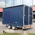 Plateauwagen met schuifhuifzeil