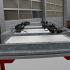 Twinark Bagagewagen met 2 fietsendrager 175x100x60 (9909.20)