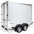 Humbaur TK Vrieswagen 2-as 358x163x222cm 2500kg