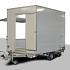 Economy verkoopwagen DT2-50 1as geremd 250x220x230cm 1300kg
