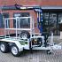 Bakwagen met laadkraan