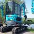 BMS-Sunward SWE25UF 2,5 Tons Minigraver Binnendraaier