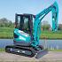 BMS-Sunward SWE25UF 2,5 Tons Minigraver Binnendraaier