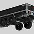 Henra plateauwagen Craft Series 2-as geremd  255x170cm 750kg