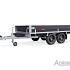 Anssems plateauwagen PSX2000 2-as rem Go-Getter 405x178cm/2000kg
