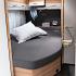 Walra Hoeslaken Frans Bed rechts Antraciet