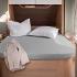 Walra hoeslaken queensbed grijs