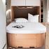 Walra hoeslaken queensbed wit