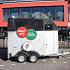 Humbaur Single 1.5 paards met zadelkamer 24