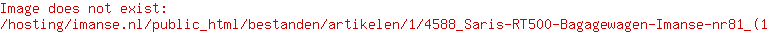 Saris RT500 bagagewagen nr 81