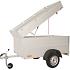 Anssems Bagagewagen GTB1200-251HT 1as rem  251x126x48cm/1200kg 