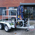 Bakwagen met laadkraan