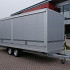 Humbaur gesloten wagen met grote zijklep