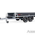 Anssems plateauwagen PSX2000 2-as rem Go-Getter 405x178cm/2000kg