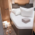 Walra Hoeslaken Frans Bed links wit