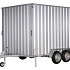 Werkplaats aanhangwagen van Aluminium / 2000kg