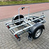 Fietsaanhangwagen voor driewieler + 1 fiets