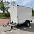 Humbaur gesloten aanhangwagen