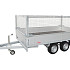 Anssems plateauwagen PSX1350 1-as geremd 251x153cm/1350kg