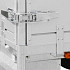 Anssems plateauwagen PSX2000 2-as geremd 405x178cm/2000kg