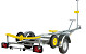 PEGA boottrailer voor open zeilboten