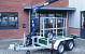 Bakwagen met laadkraan