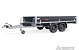 Anssems plateauwagen PSX2000 2-as rem Go-Getter  325x178cm/2000kg
