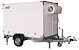 Variant 1315K2 koelwagen 1-as geremd 249x138x160cm/1350kg
