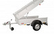 Anssems Bagagewagen GT750-251HT 1as onger.  251x126x48cm/750kg 