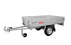 Anssems plateauwagen PLT750 1-as ongeremd 231x132cm/750kg