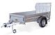 Humbaur HA neerklapbare klep Alu 1as geremd  251x131x35cm 1300kg